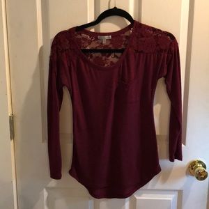 Purple Charlotte Russe Shirt